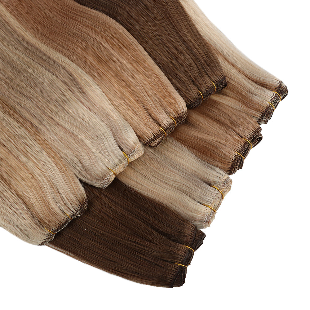 Weft -Double Drawn Remy Hair Extension -100grams